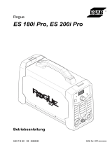 ESAB Rogue ES 180i Pro, ES 200i Pro Benutzerhandbuch