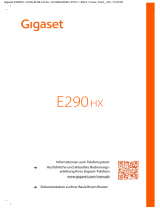 Gigaset E290HX Benutzerhandbuch