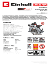 EINHELL TE-CS 18/190 Li BL - Solo Product Sheet