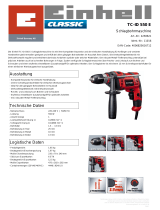 EINHELL TC-ID 550 E Product Sheet