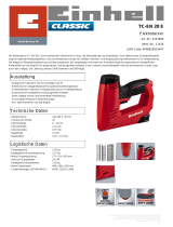 EINHELL TC-EN 20 E Product Sheet