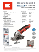 EINHELL TC-CS 860 Kit Product Sheet