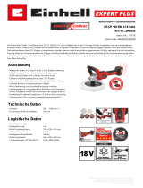 EINHELL CE-CP 18/180 Li E-Solo Product Sheet