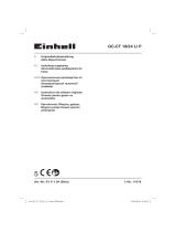 Einhell Classic GC-CT 18/24 Li P-Solo Benutzerhandbuch