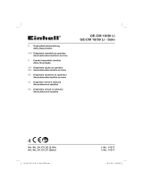 EINHELL GE-CM 18/30 Li (1x3,0Ah) Benutzerhandbuch