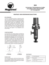 Magnetrol Flanged Top External Caged Liquid Level Switch Bedienungsanleitung