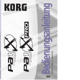 Korg Pa1X Pro Elite Benutzerhandbuch