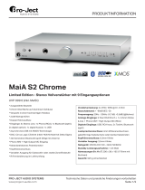 Pro-Ject MaiA S2 Chrome Produktinfo