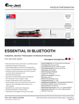 Pro-Ject Essential III Bluetooth Produktinfo
