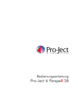 Pro-Ject 6 PerspeX DC Bedienungsanleitung