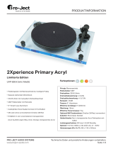 Pro-Ject 2Xperience Primary Acryl Produktinfo
