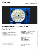 Pro-Ject Essential III Sgt. Pepper’s Drum Produktinfo
