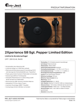 Pro-Ject 2Xperience SB Sgt. Pepper Limited Edition Produktinfo