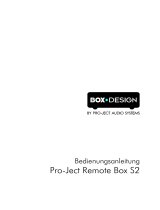 Pro-Ject Remote Box S2 Bedienungsanleitung