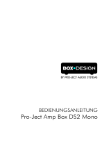Pro-Ject Amp Box DS2 Mono Bedienungsanleitung