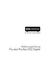 Pro-Ject Pre Box DS2 digital Bedienungsanleitung