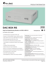 Pro-Ject DAC Box RS Produktinfo