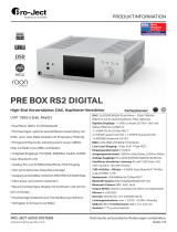 Pro-Ject Pre Box RS2 Digital Produktinfo