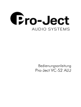 Pro-Ject VC-S2 ALU Anleitung