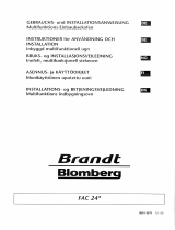 Groupe Brandt FAC24X1N Bedienungsanleitung