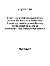 Groupe Brandt AJJW9Z1N Bedienungsanleitung