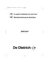 De Dietrich DOC410BH1 Bedienungsanleitung
