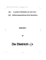 De Dietrich DOP355EH1 Bedienungsanleitung