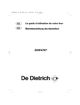 De Dietrich DOP470XH1 Bedienungsanleitung