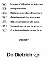 De Dietrich DOV300XE1 Bedienungsanleitung
