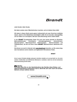 Groupe Brandt EFE734D Bedienungsanleitung