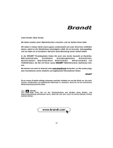 Groupe Brandt EFE8710K Bedienungsanleitung