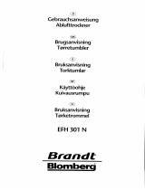 Groupe Brandt EFN301N Bedienungsanleitung