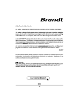 Groupe Brandt ETE353K Bedienungsanleitung
