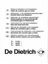 De Dietrich TN1210E1 Bedienungsanleitung