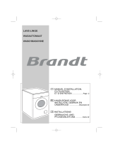 Groupe Brandt WFH1266D Bedienungsanleitung