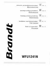 Groupe Brandt WFU1241N Bedienungsanleitung