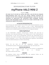 myPhone Halo Mini 2 Bedienungsanleitung