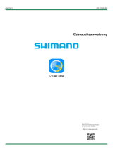 Shimano E-TUBE RIDE Benutzerhandbuch