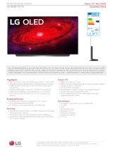 LG OLED48CX9LB Bedienungsanleitung