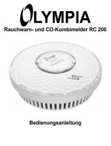 Olympia RC 200-Combination CO/Smoke Alarm Bedienungsanleitung