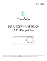 FUJSUVideo Projector, FUJSU Home Theater Projector Outdoor Movie Projector