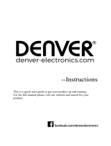 Denver SHL-350 (3 PACK) Benutzerhandbuch