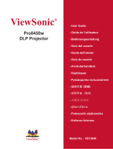 ViewSonic PRO8450W Benutzerhandbuch