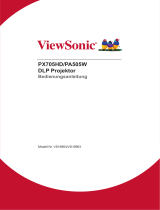 ViewSonic PA505W-S Benutzerhandbuch