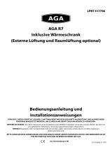 AGA R7 Inklusive Wärmeschrank Bedienungsanleitung