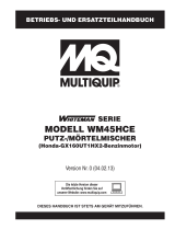 MQ Multiquip WM45HCE Bedienungsanleitung