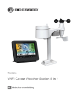 Bresser 7002581 WIFI Colour Weather Station 5-in-1 Bedienungsanleitung