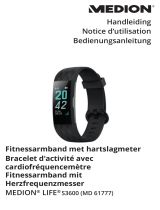 Medion Handleiding Smartband LIFE S3600 MD 61777 <br>Fitness Armband LIFE S3600 MD 61777 Benutzerhandbuch