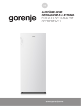 Gorenje F4142PW Bedienungsanleitung