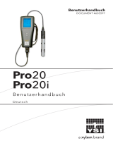 YSI Pro20/Pro20i Bedienungsanleitung